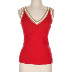 Tommy Hilfiger Red Knit Top